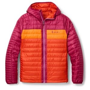 Cotopaxi Capa Hooded Insulated Jacket- Raspberry Canyon